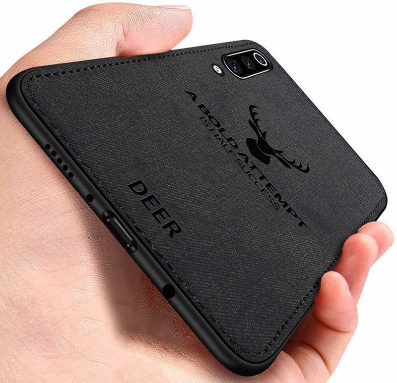Sajni Creations Back Cover for Mi A3  (Black, Pack of: 1)