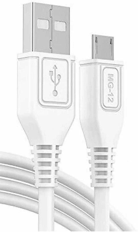 mehzkart Micro USB Cable 1 m ORIGINAL DATA CABLE 1 m Micro USB Cable All Mobile,/ Vivo Mobile,/ MI Mobile,/ White, One Cable  (Compatible with Vivo Mobile/, MI Mobile, White, One Cable)