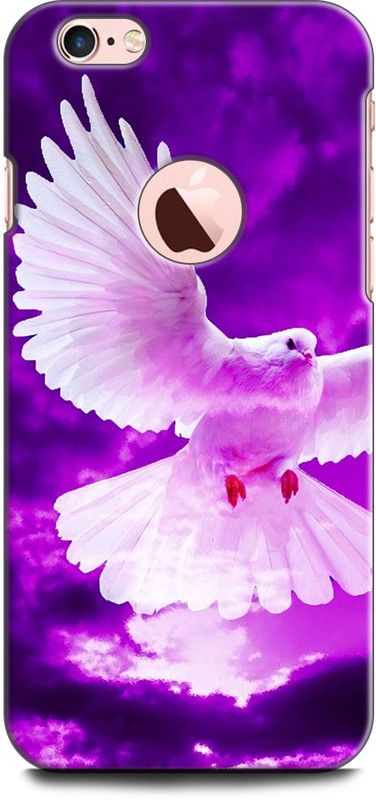 KEYCENT Back Cover for Apple iPhone 6s  (Purple, White, Shock Proof, Pack of: 1)