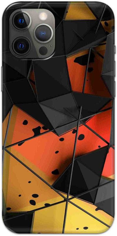 NDCOM Back Cover for iPhone 12 Pro Abstract Slim Fit Printed  (Multicolor, Hard Case, Pack of: 1)