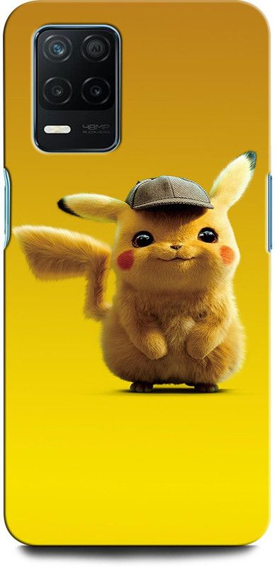ORBIQE Back Cover for Realme 9 5G SE PIKACHU, POKEMON, GAME, CARTOON, PICACHUDEADPOOL  (Multicolor, Hard Case, Pack of: 1)
