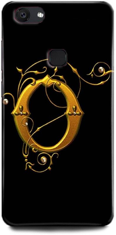INTELLIZE Back Cover for Vivo V7/1718 O letter,Printed  (Multicolor, Shock Proof, Pack of: 1)
