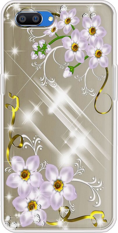 Hansviprint Back Cover for Realme C1  (Grey, Grip Case, Silicon, Pack of: 1)