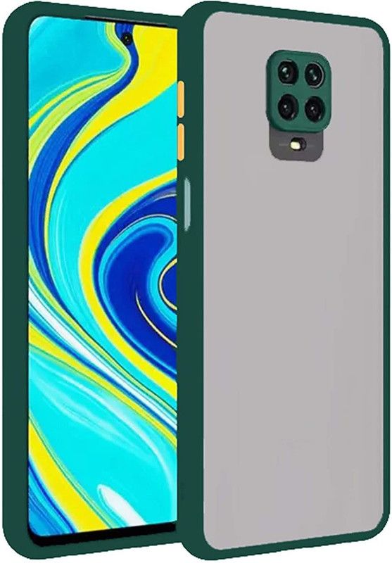 Celzo Back Cover for Redmi NOTE 9 PRO  (Green, Silicon, Pack of: 1)