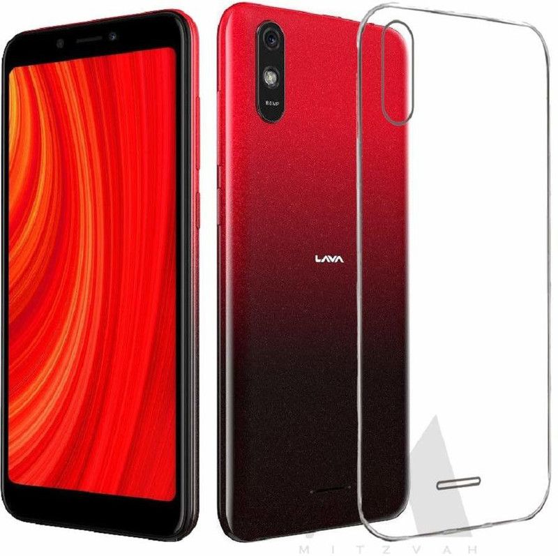 Allit Back Cover for Lava Z61PRO, ID54  (Transparent, Dual Protection, Pack of: 1)