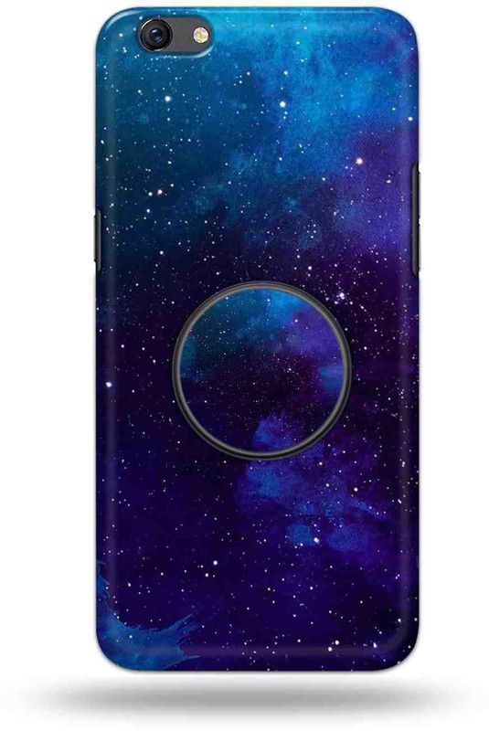 NDCOM Back Cover for OPPO  (Blue, Purple, Cases with Holder, Pack of: 1)