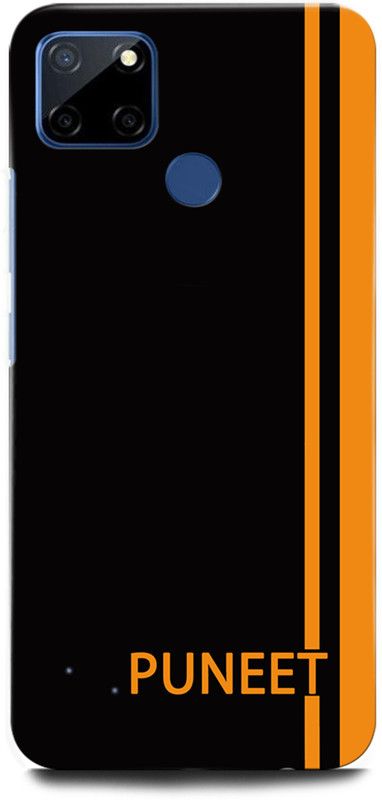 GRAFIQE Back Cover for Realme Narzo 30A 3171 PUNEET, PUNEET NAME  (Multicolor, Shock Proof, Pack of: 1)