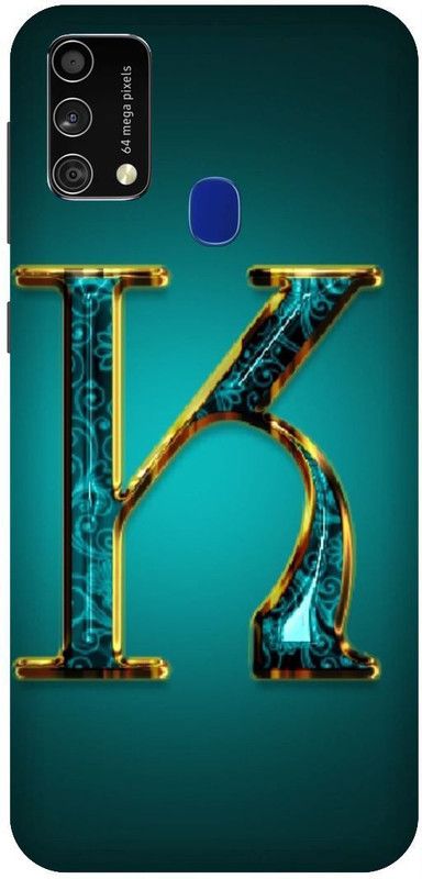 UMPRINT Back Cover for Samsung Galaxy F41 K K atter Alphabet Printed Back Cover  (Multicolor, Hard Case, Pack of: 1)