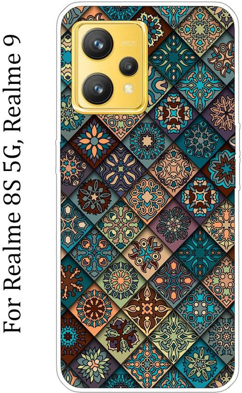Gabroo Back Cover for realme 8s 5G, realme 9 5G  (Multicolor, Grip Case, Silicon, Pack of: 1)