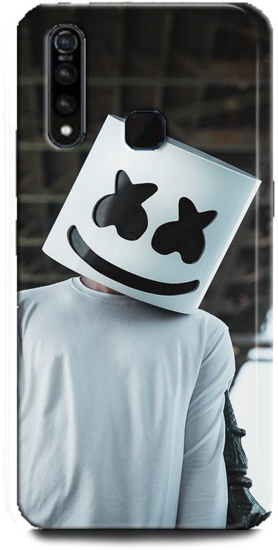 INDICRAFT Back Cover for Vivo Z1Pro, Vivo 1951, Marshmello, Printed  (Multicolor, Shock Proof, Pack of: 1)