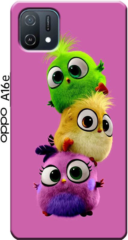 Rockerspot Back Cover for Oppo A16e 2825  (Multicolor, Dot View, Silicon, Pack of: 1)