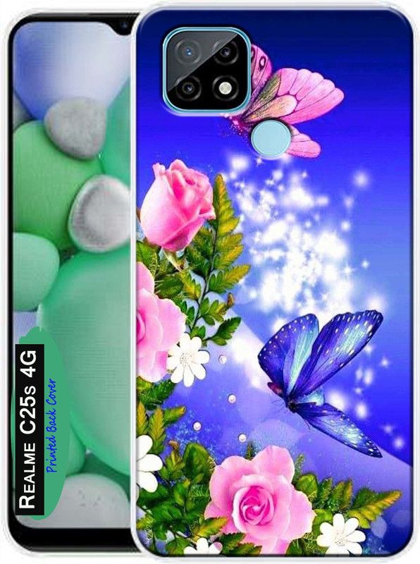 MORITZ Back Cover for Realme C25s (4G)  (Multicolor, Dual Protection, Silicon, Pack of: 1)