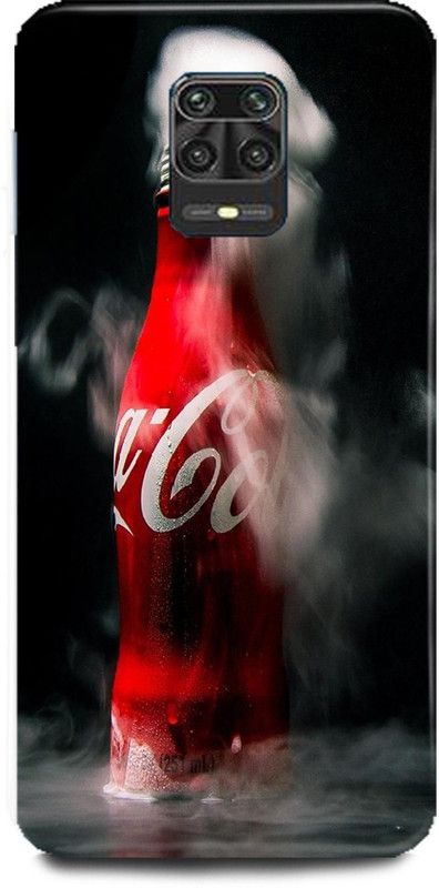 MRBE Back Cover for POCO M2 Pro, COCA COLA COKE BACK COVER  (Multicolor, Hard Case, Pack of: 1)