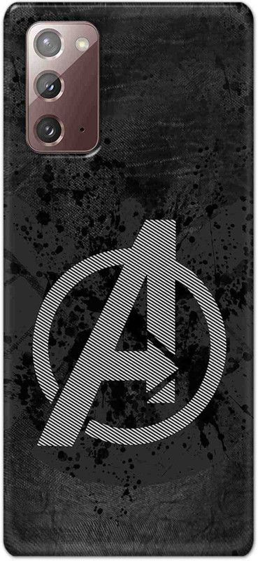 NDCOM Back Cover for Samsung Galaxy Note 20 Letter A Printed  (Multicolor, Hard Case, Pack of: 1)