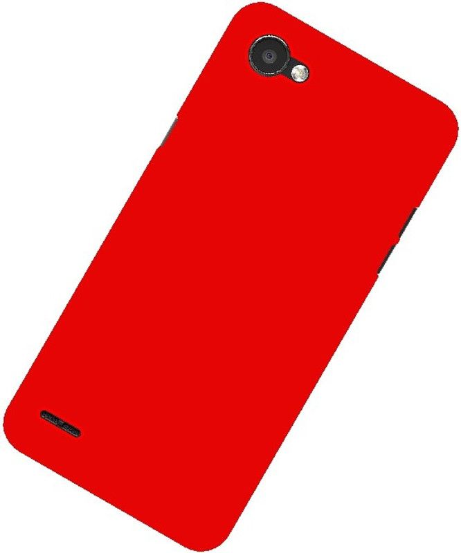 CASE CREATION Back Cover for LG Q6Plus 2017  (Red, Dual Protection, Pack of: 1)