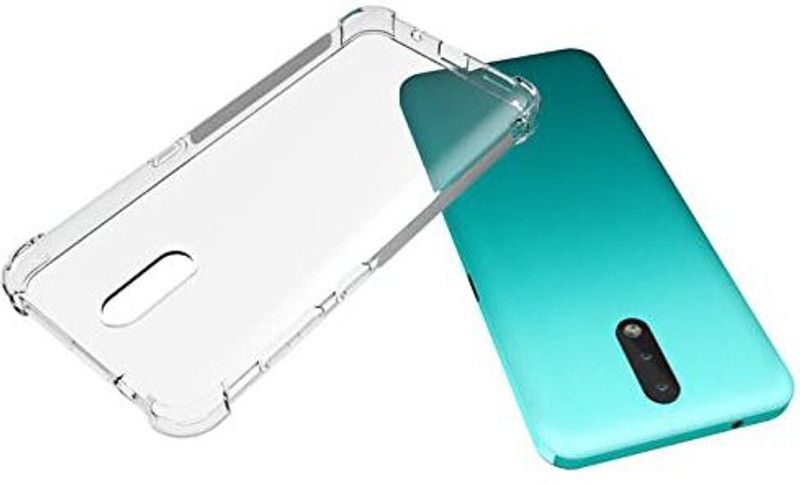 CONNECTPOINT Back Cover for Nokia 2.3 6.2"  (Transparent, Grip Case, Silicon, Pack of: 1)
