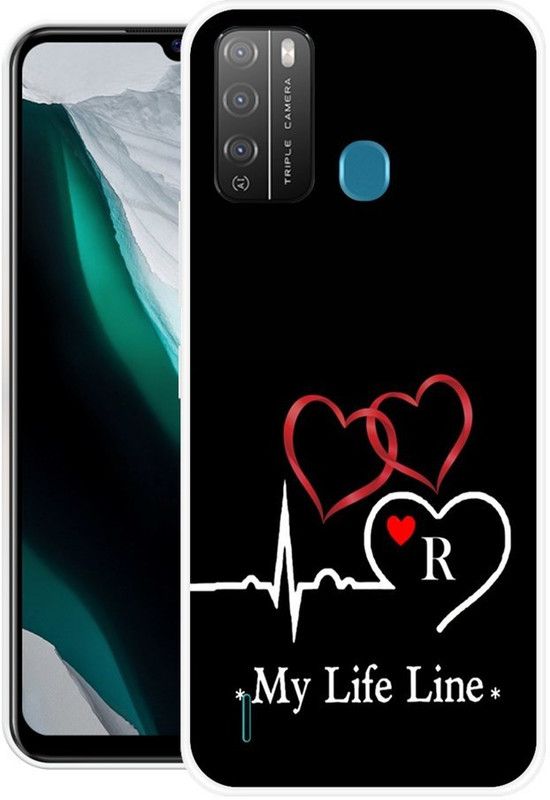 SHIVKUDI Back Cover for Itel Vision 1 Pro  (Multicolor, Grip Case, Silicon, Pack of: 1)