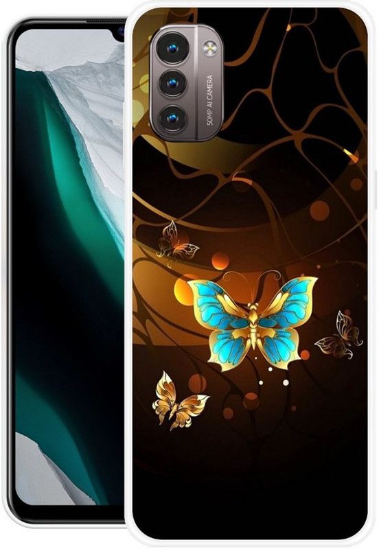 SHIVKUDI Back Cover for Nokia G21  (Multicolor, Grip Case, Silicon, Pack of: 1)