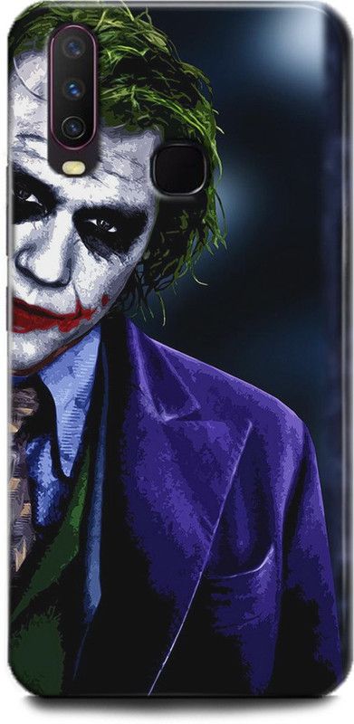 INDICRAFT Back Cover for Vivo Y15, Vivo 1901, Joker, Printed  (Multicolor, Shock Proof, Pack of: 1)