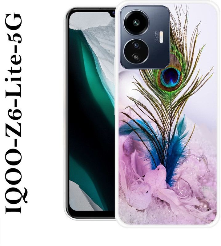 REALKING Back Cover for IQOO Z6 Lite 5G  (Multicolor, Silicon)