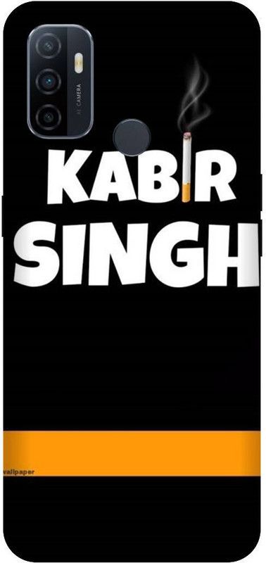 UMPRINT Back Cover for Oppo A33/Oppo CPH2137 Kabir Singh Text Printed Back Cover  (Multicolor, Hard Case, Pack of: 1)