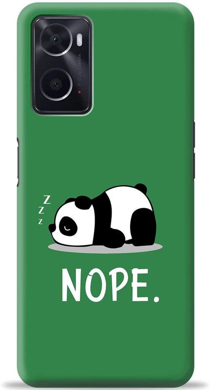 Dreamer Back Cover for Oppo A76  (Green, Matte Finish, Pack of: 1)