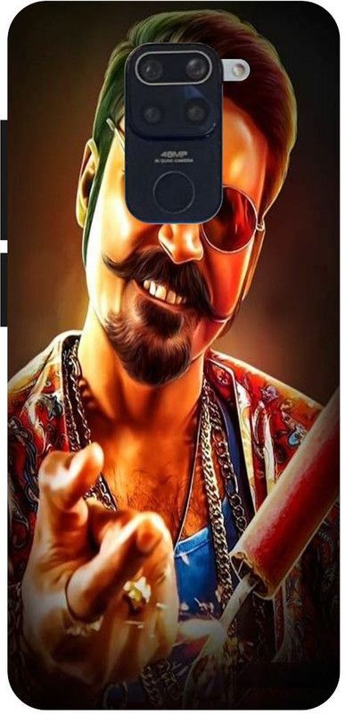 PICHKU Back Cover for REDMI NOTE 9-M2003J15SC-DHANUSH,SWAG,ATTITUDE,QUOTES,I,AM,YOUR,DAD,SOUTH,HERO,MAARI,TAMIL  (Brown, Hard Case)