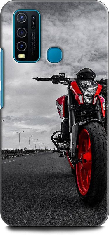 KEYCENT Back Cover for Vivo Y50, Vivo 1935 BIKE, DUKE, DUKE BIKE LOVER, SUPERBIKE, CLASSIC  (Multicolor, Pack of: 1)