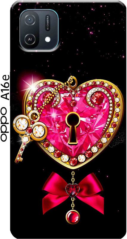stroxy Back Cover for Oppo A16e 2761  (Multicolor, 3D Case, Silicon, Pack of: 1)