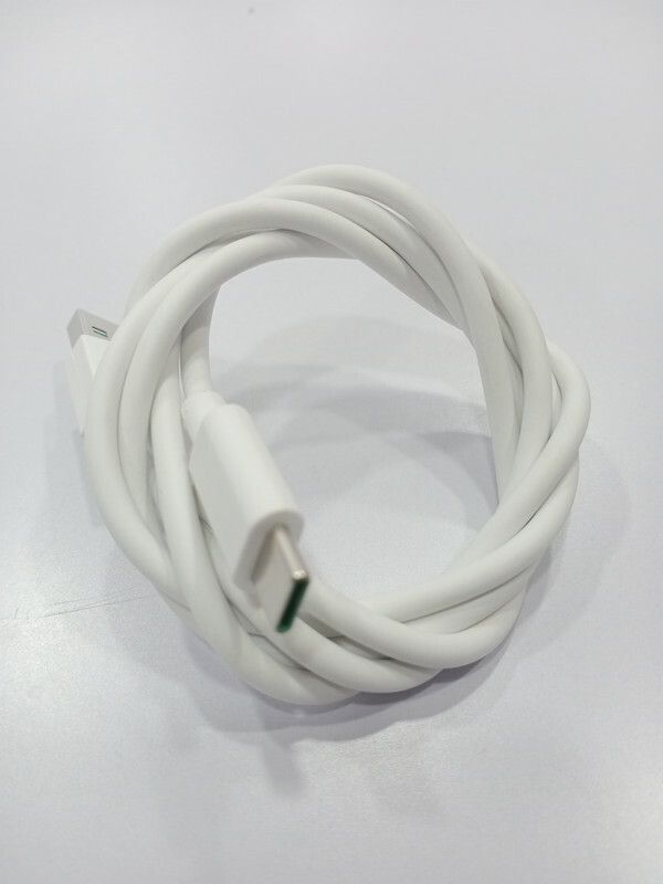 NUKAICHAU USB Type C Cable 6.5 A 1.00258999999996 m Copper Braiding c type data cable for vivo  (Compatible with For Realme 5 Pro| Realme 7 Pro| Realme X2 Pro| Realme 6| Realme 7| Realme 8, White, One Cable)