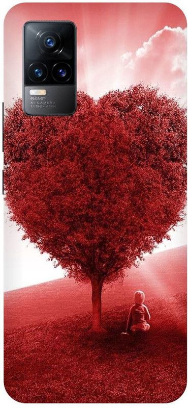 THE NARAYANA COLLECTIONS Back Cover for VIVO Y73- V2059-LOVE,HEART,SIGN,COUPLE,CUTE,LIFE,LINE  (Multicolor, Hard Case, Pack of: 1)