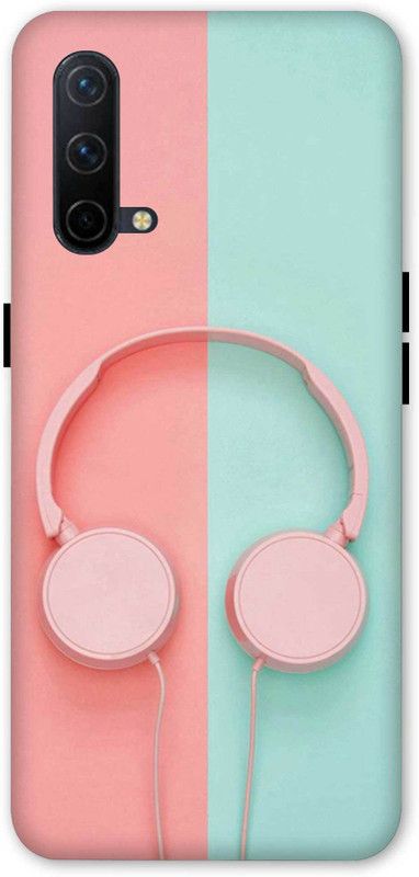 NDCOM Back Cover for OnePlus Nord CE 5G  (Blue, Pink, Hard Case, Pack of: 1)