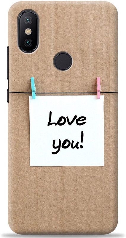 Crafter Back Cover for Mi A2  (Brown, Shock Proof, Pack of: 1)
