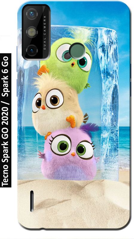 BIVAX Back Cover for TECNO SPARK GO 2020 / TECNO SPARK 6 GO  (Multicolor, Grip Case, Silicon, Pack of: 474)