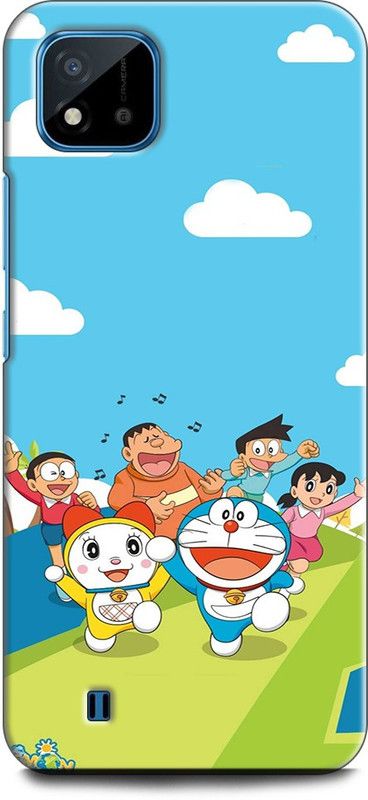 KEYCENT Back Cover for Realme C11 2021, RMX3231 NOBITA, DORAEMON, ANIMATION, CARTOON, ANIME  (Multicolor, Pack of: 1)
