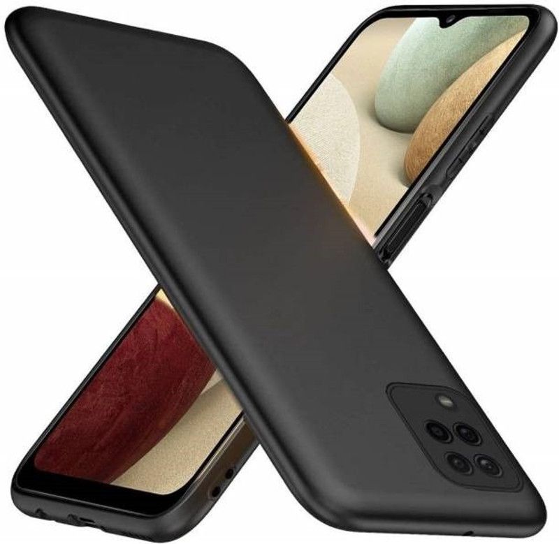 NIKICOVER Pouch for Samsung Galaxy A12  (Black, Flexible, Pack of: 1)