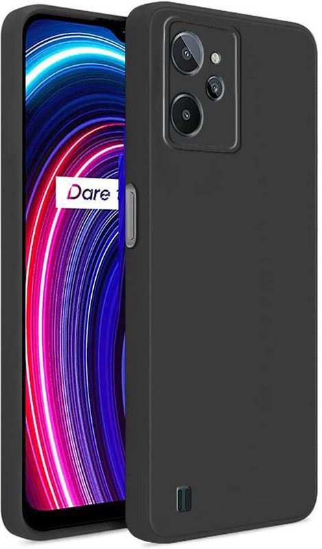 Casotec Back Cover for Realme C31  (Red, Silicon, Pack of: 1)