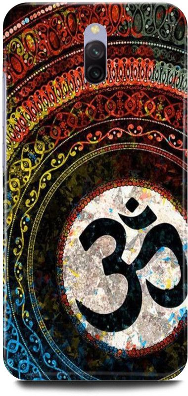 FRONK Back Cover for Redmi 8A Dual, OM, SIGN, LOGO, MAHADEV, SHIV  (Multicolor, Hard Case, Pack of: 1)