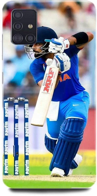 MP ARIES MOBILE COVER Back Cover for SAMSUNG Galaxy A51, Virat Kohli Cricket Indian Royal Challengers Banglore Player Sports  (Multicolor, Hard Case, Pack of: 1)