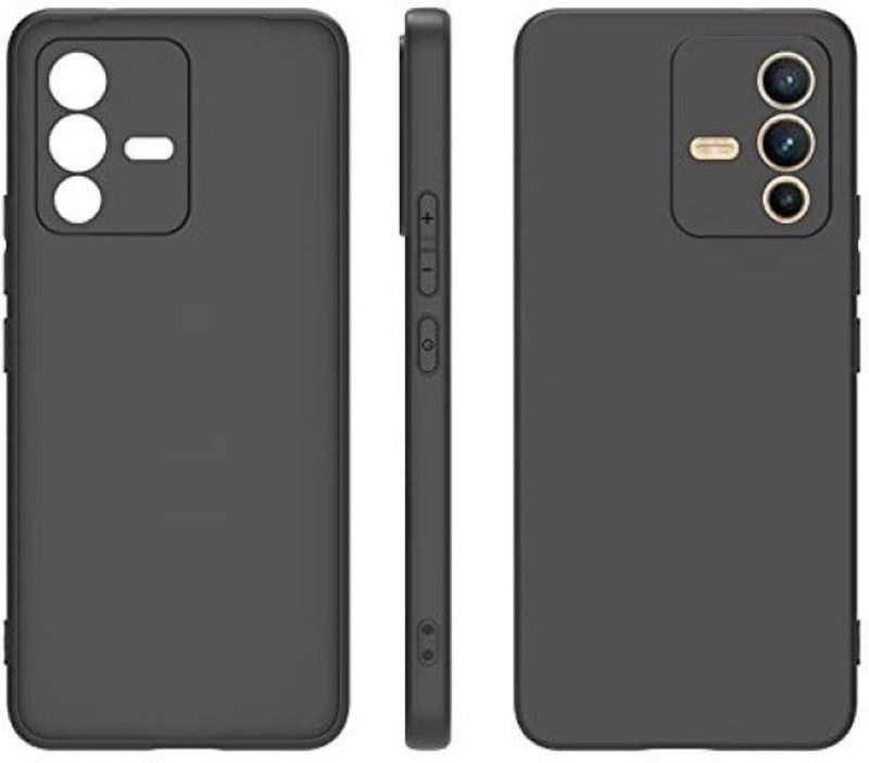 srskt case Back Cover for VIVO V23 PRO 5G, VIVO V23 PRO (5G)  (Black, Matte Finish, Pack of: 1)