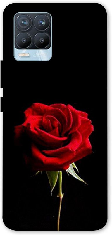 kolli Back Cover for Realme 8 Pro  (Black, Red, Hard Case, Pack of: 1)