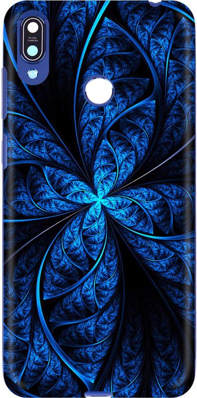 Sankee Back Cover for Asus Zenfone Max M2  (Blue, Hard Case)