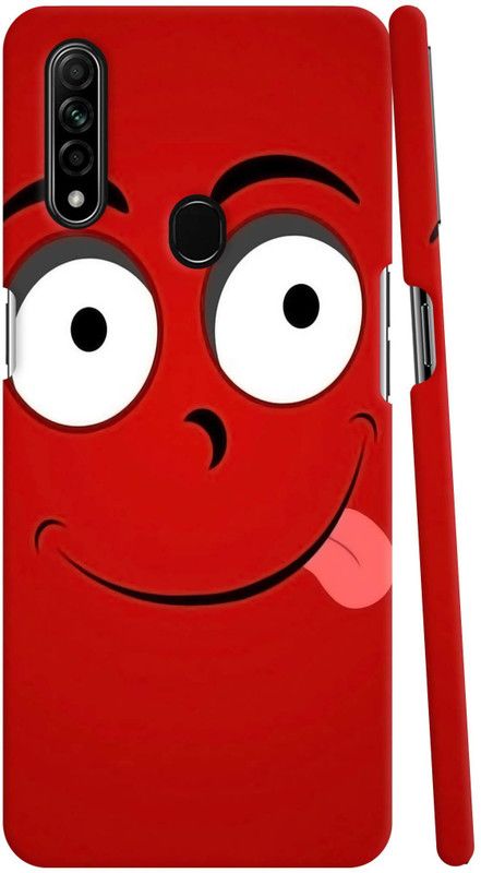 GS PANDA COLLECTIONS Back Cover for OPPO A31  (Red, Pack of: 1)