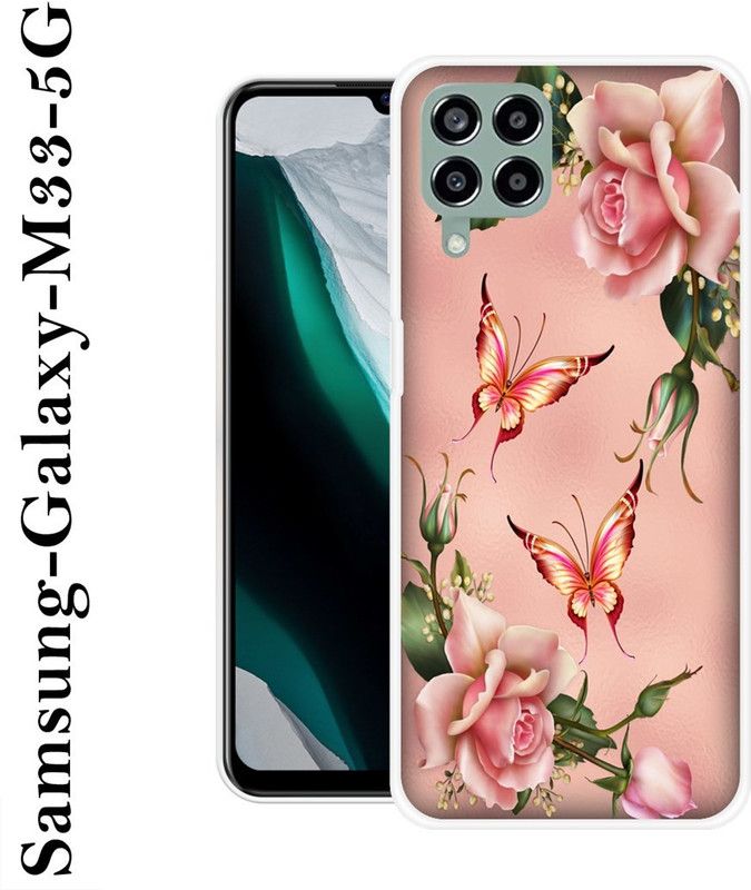 JATLAND Back Cover for Samsung Galaxy M33 5G  (Multicolor, Grip Case, Silicon)
