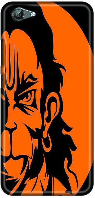 Flipkart SmartBuy Back Cover for VIVO Y55L  (Black, Orange, 3D Case, Pack of: 1)