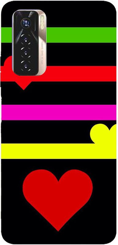 Yuphoria Back Cover for Tecno Camon 17 Pro  (Multicolor, Grip Case, Silicon, Pack of: 1)