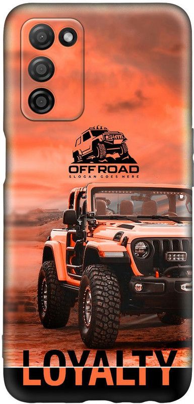 7printzone Back Cover for OPPO A53S (5G)  (Multicolor, Flexible, Silicon)
