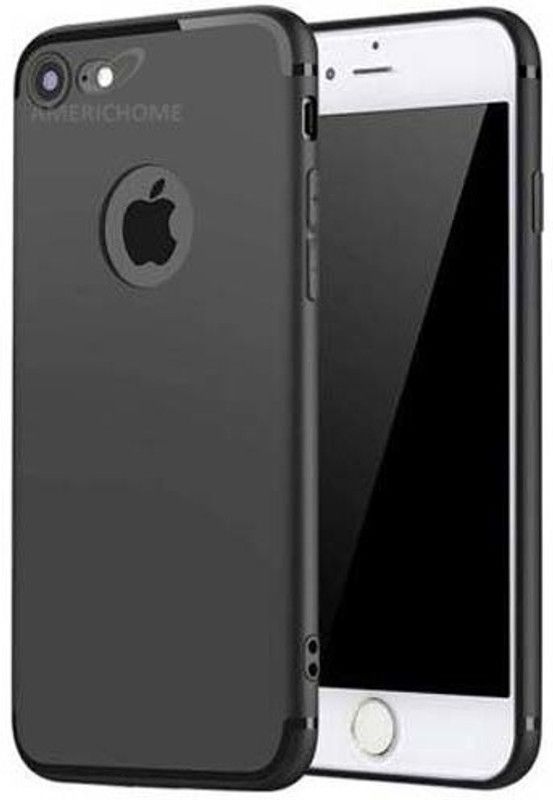 AmericHome Back Cover for Apple iPhone 7  (Black, Shock Proof, Pack of: 1)