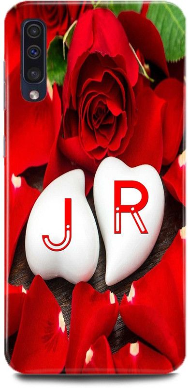 Dimora Back Cover for Samsung Galaxy A7(2018) ,J Loves R Name,J Name, R Letter, Alphabet,J Love R NAME  (Multicolor, Hard Case, Pack of: 1)