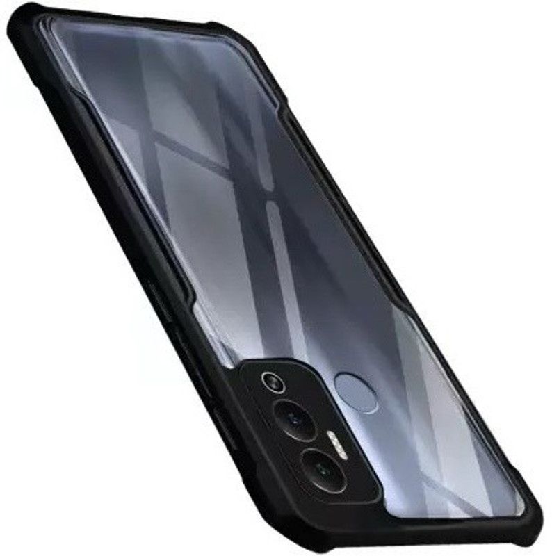 INFINITYWORLD Back Cover for Infinix HOT 12 Play  (Transparent, Shock Proof, Pack of: 1)